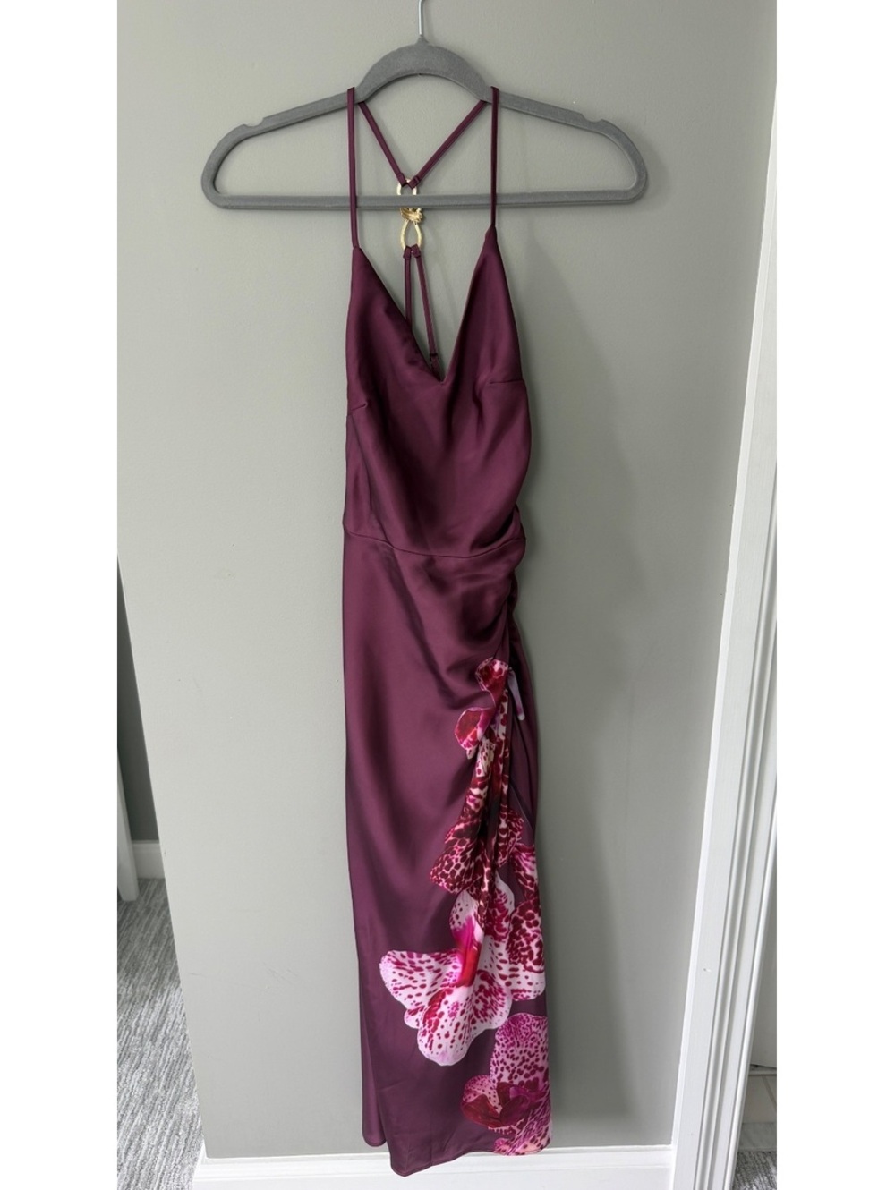 Abercrombie & Fitch floral maxi dress